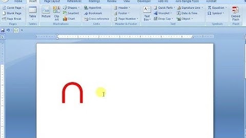 How to Type Intersection Symbol In Microsoft Word