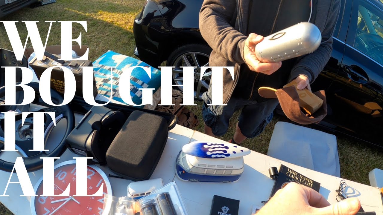 WE BOUGHT IT ALL | CAR BOOT SALE UK | COME THRIFTING WITH US | UK RESELLERS