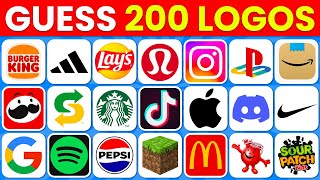 Guess the Logo in 2 Seconds | 200 Famous Logos | Logo Quiz 2024 screenshot 4