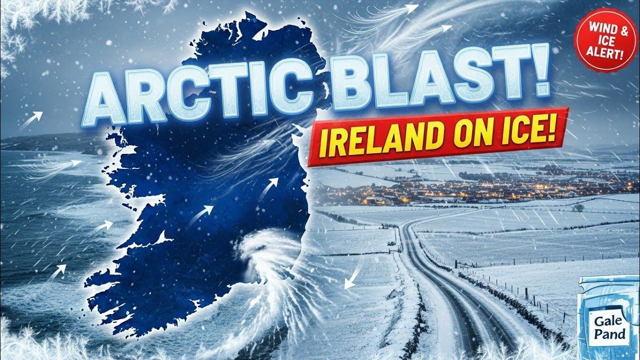 Арктический взрыв в Ирландии: штормовой ветер и ледяная опасность!