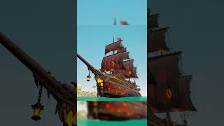 Burning Blade Reborn ship cosmetics | Sea of Thieves