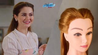 Hania Amir Hairstyle | Ishqiya | Ary | Eid Hairstyles | Easy Hairstyles | Hairdo | Style with Sam