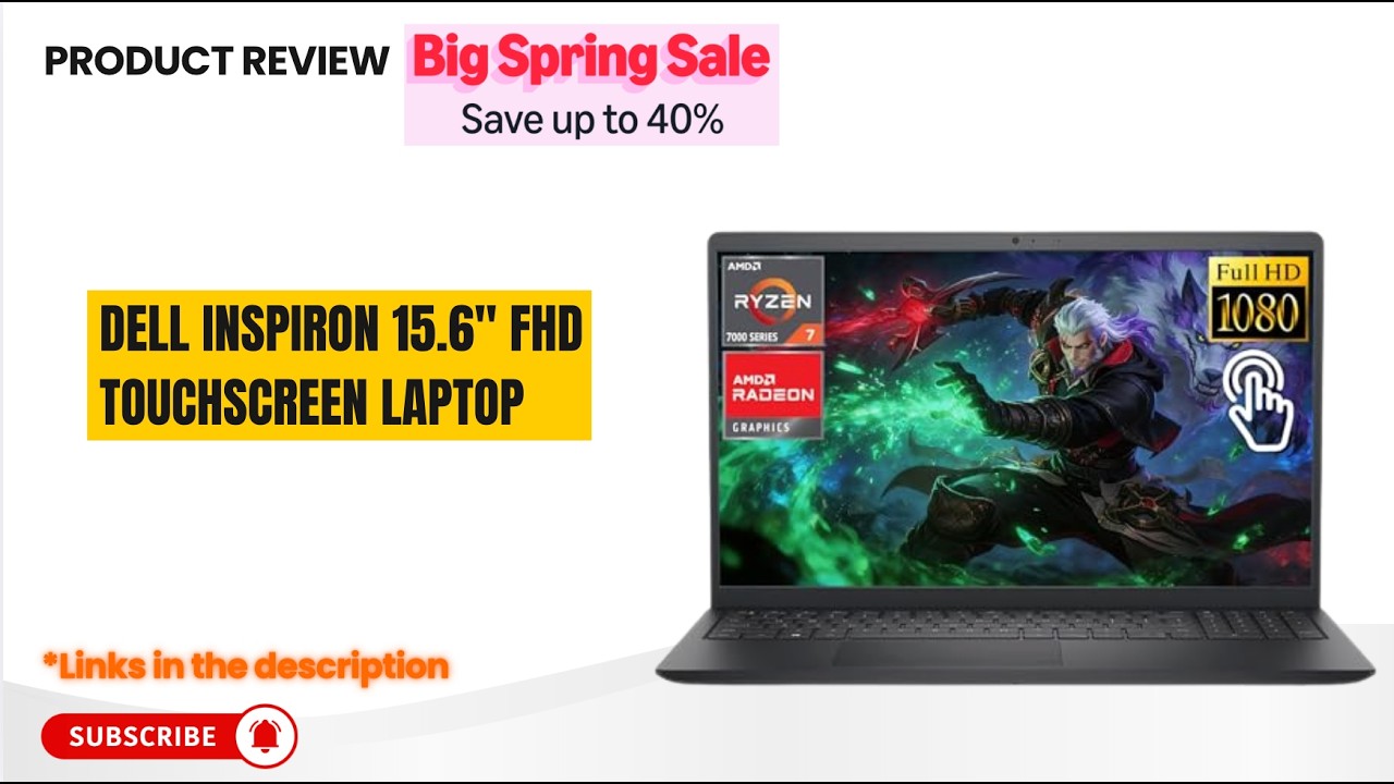 Dell Inspiron Ryzen 7 7730U Review – 32GB RAM 1TB SSD Touchscreen