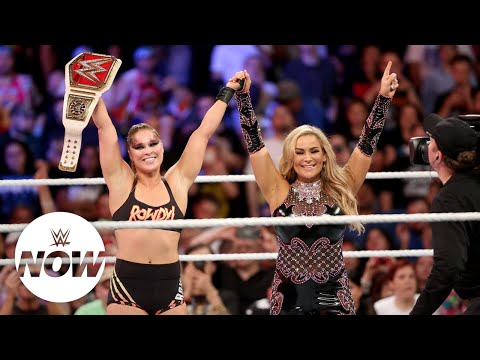 Ronda Rousey wins the Raw Women's Title at SummerSlam: WWE Now