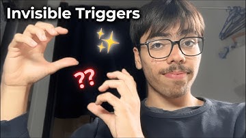 ASMR Invisible triggers✨ (Guess the trigger!)