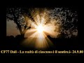 CF77 Dali   La realtà di ciascuno è il sentire   24 9 80