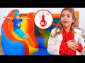 Eva plays with little brother - Funny kids adventures