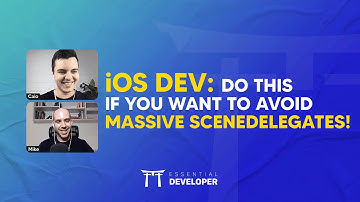 iOS DEV: Do this if you want to avoid massive SceneDelegates! | ED Clips
