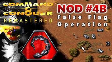 A Noob Playing C&C Remastered | NOD Mission 4B - False Flag Operation | Tips & Tricks [HARD]