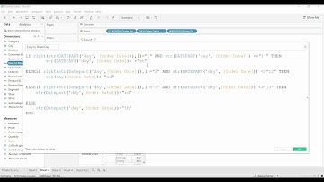 Tableau Tutorial - Adding Ordinal Indicator to Date