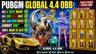 PUBG 4.4 FREE SKIN OBB FREE X SUIT FREE ALL GUNS VIP SKINS + SUPER CAR SKINS FREE BGMI 4.4 SKIN OBB