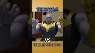 THANOS VS IRONMAN SPIDERMAN HULK #Shorts