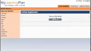 My Learning Plan