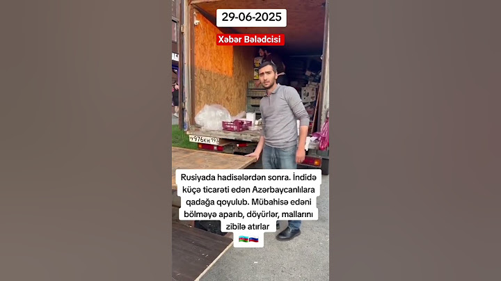 A ban has been imposed on Azerbaijanis engaged in street trading in Russia.