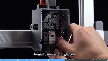 Easy Hotend and Nozzle Replacement Guide for Anycubic Kobra 3 Combo 3D Printer