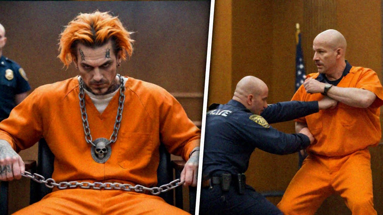 Shocking Courtroom Escape by Prisoners