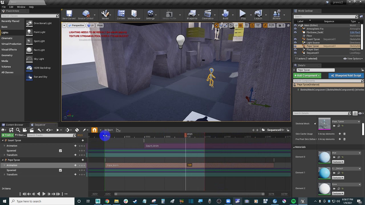 Unreal Sequencer from Motionbuilder part 2 YouTube