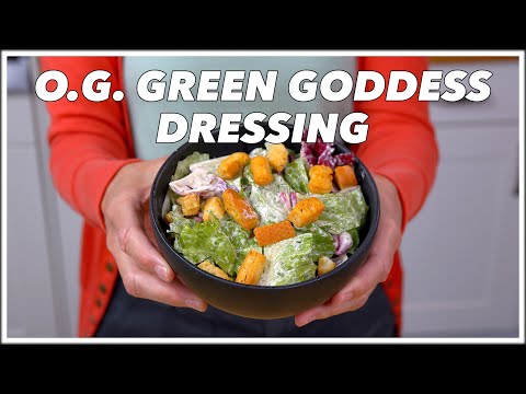 Green Goddess Salad Dressing - Old Cookbook Show