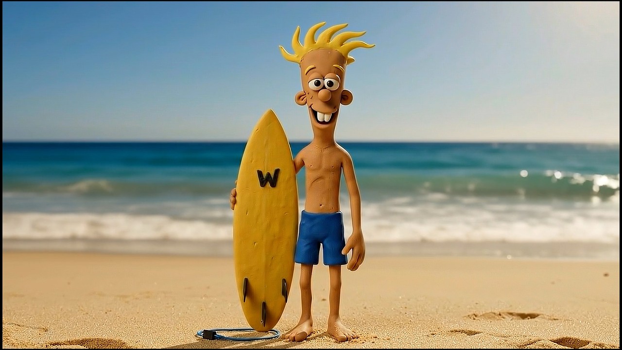 Wilbur Kookmeyer Visits the Museum 🎨🏄‍