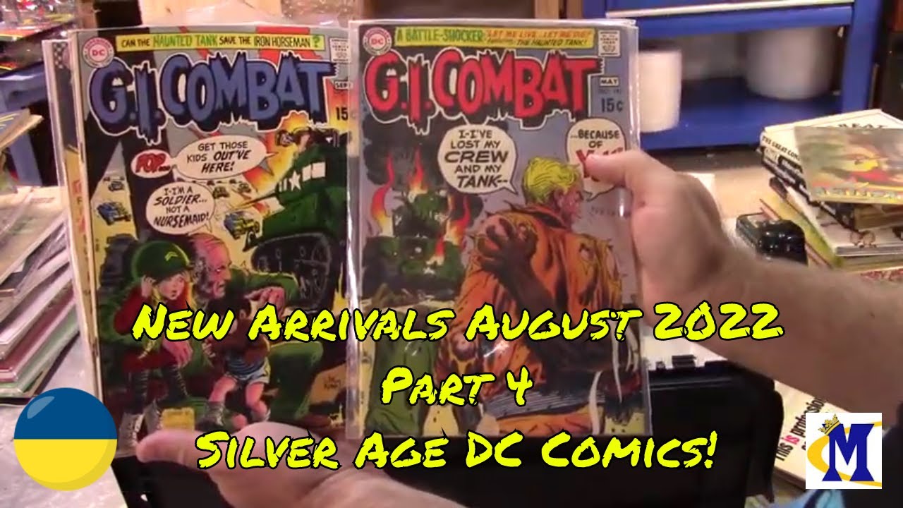 Silver Age DC Comics Collection Part 4:Vintage Superman, Batman, Sgt. Rock & Supergirl Comics!