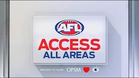 Access All Areas - Round 11 Preview