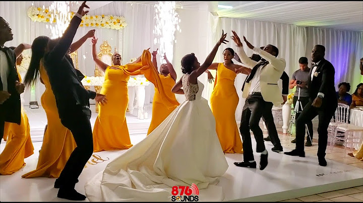 BEST Jamaican Wedding Reception Entrance Ideas (Crazy Dancehall Style)