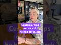 When customers tip on a card they had to unlock #bartender #declinedcard #serviceindustry