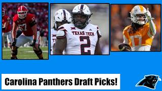 My Grade For the 2026 Carolina Panthers Draft Picks!