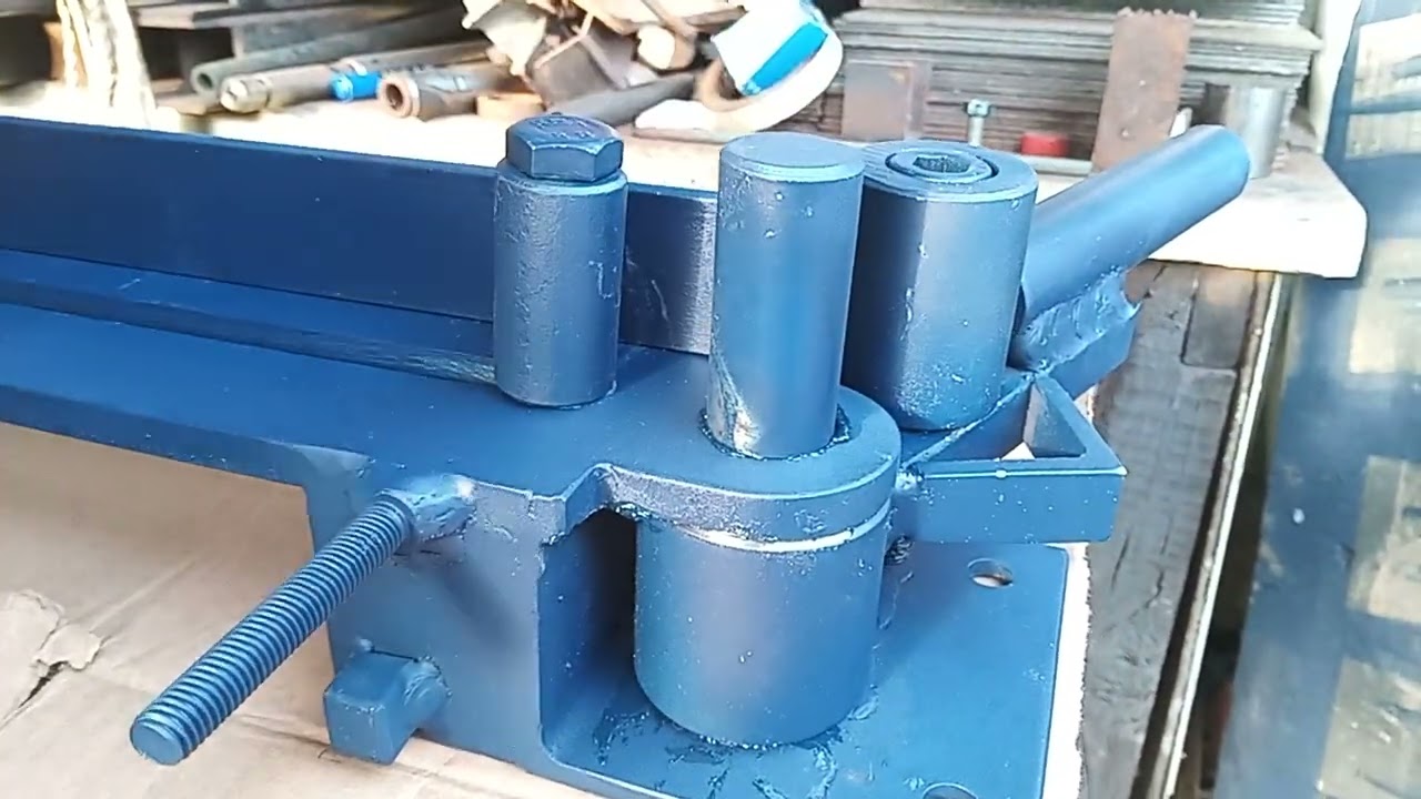 MONTAGEM E APRESENTAÇÃO DE NOSSA DOBRADEIRA DE ESTRIBOS