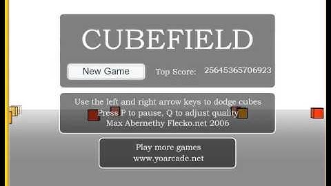 World record on Cubefield