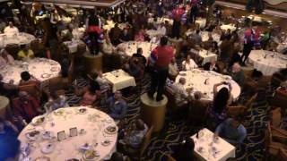 Carnival Splendor Gold Pearl Restaurant Dinner Show