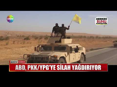 ABD, PKK/YGP'ye silah yağdırıyor