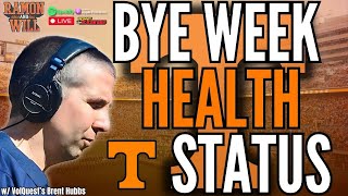 VolQuest&#39;s Brent Hubbs: Updating the Health Status on the Vols in the Bye Week
