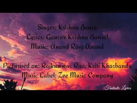 Thukhra ke mera pyaar  Krishna Beura Lyrics  Music on Zee Music CompanyFantastic Lyrics
