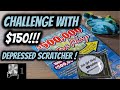 Challenge Accepted! Playing $150 in the NEW Extra Play Tickets with our friend Depressed Scratcher!