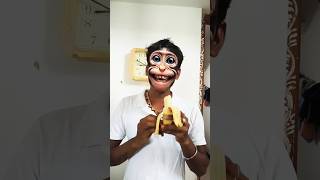 Baby Monkey Puffs Up His Cheeks with Grapes🍇😱🤣