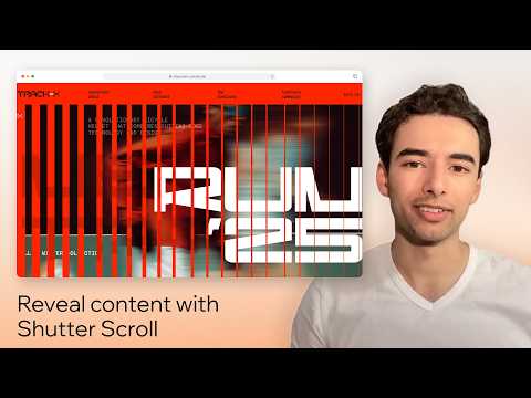 Reveal content with this Shutter Scroll effect | Wix Studio