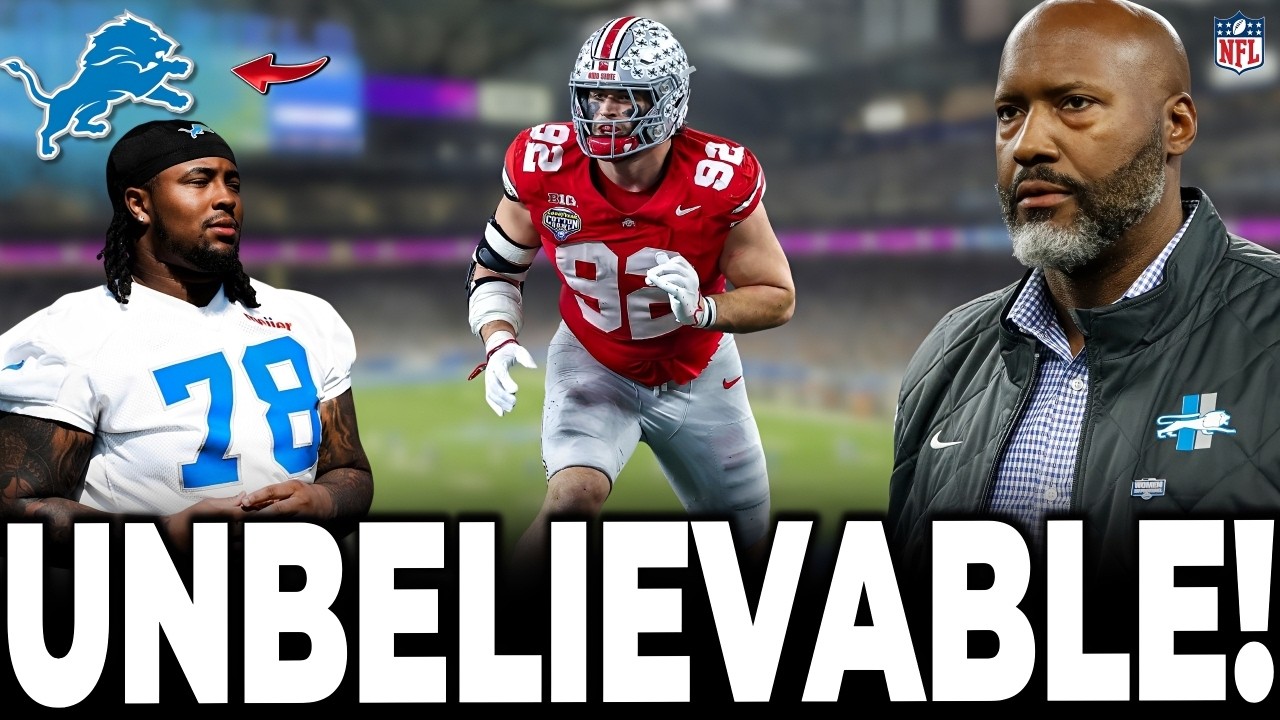 🔴СЕНСАЦИОННАЯ НОВОСТЬ!! Правда о 28-м выборе начинает всплывать… DETROIT LIONS СЕГОДНЯ NFL2026 БР...