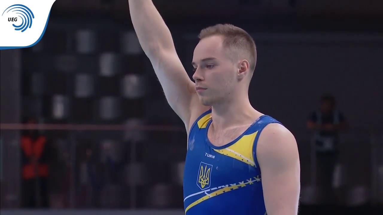 Oleg VERNIAIEV (UKR) - 2019 Artistic Gymnastics Europeans, parallel ...