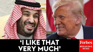 Trump Details Saudi Ai Investments During Meeting With Crown Prince Mohammed Bin Salman