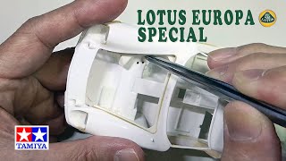 TAMIYA 1/24 LOTUS EUROPA SPECIAL (Full Open) - PART 24 ( Rebuild Inner Wheel Arch - IV )