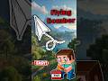 "Minecraft Flying Bomber It Actually Works?!" How to make it . #shorts #minecraft