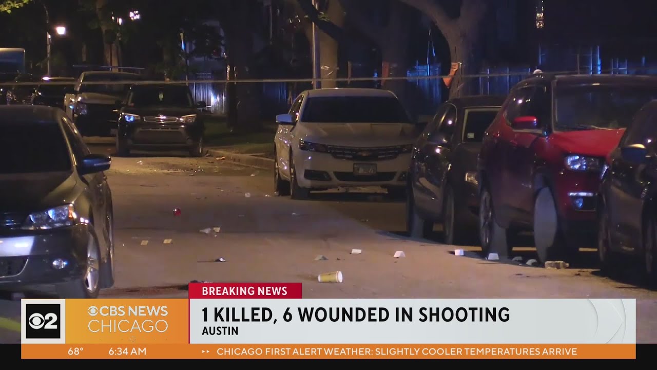 1 killed, 6 hurt in Chicago West Side Shooting - YouTube