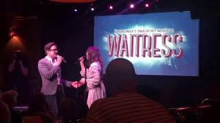Sara Bareilles U0026 Gavin Creel Sing bad Idea From Waitress The Al