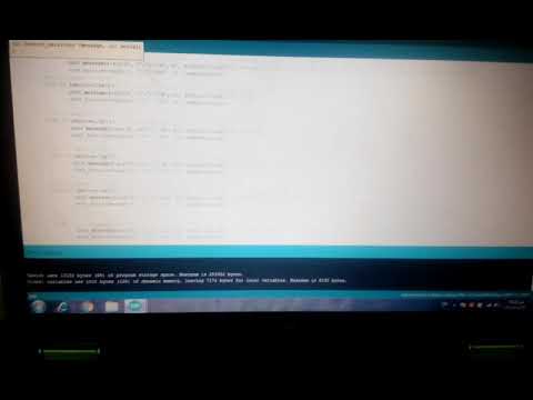 Long Arduino Code For Satellite Control 