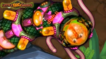 LittleBigSnake.io Pro Slither Snake Top 1 / Little Big Snake Best Gameplay #9