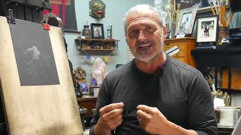 Costumed Figure Drawing Demo with E.M.  Gist - Watts Weekly