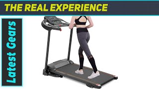 Anwick Folding Treadmill Review: Compact, Feature-Packed Home Fitness!