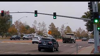 New Traffic Lights At Kaiser Hospital (Clairemont Mesa Blvd & Thrive Drwy)