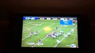 Tim Grier Pancake block from the slot @2010 Seniorbowl